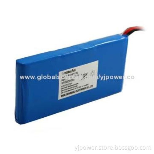 3.7V/2,200mAh Rechargeable Battery Pack, Lightweight, Small and Customized Sizes